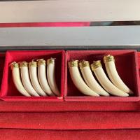 ราคา จี้ จี้งาช้างไทยแท้ จี้เขี้ยวงาช้าง ลายงาชัดเจน มี5ขนาด (12130311350)