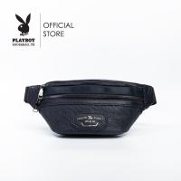 ราคา Playboy กระเป๋าคาดอกคาดเอวผู้ชาย ลิขสิทธิ์แท้รุ่น ST-B224PBM212-BL ดีไซน์ลายปั๊มลายไข่ปลาอักษรนูนPBสีน้ำเงิน/กรม (21360083517)