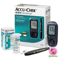 ราคา Accu-Chek Active แอคคิว-เช็ค แอคทีฟ เครื่องวัดน้ำตาล [Accu Chek แอคคิว เช็ค] [ 1 เครื่อง ] ของแถมเพียบ (4369695066)