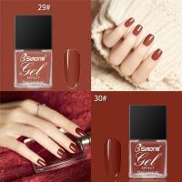 ราคา ยาทาเล็บกึ่งเจล Gel Effect ลุคเจล เงามาก (ไม่ต้องอบ) แห้งไว ไร้กลิ่น เล็บไม่เหลือง (3992059727)
