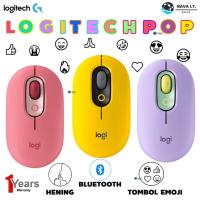 ราคา ⚡️กรุงเทพฯด่วน1ชั่วโมง⚡️LOGITECH POP MOUSE WIRELESS MOUSE พร้อมอิโมจิปรับแต่งได้ Warranty1 Year (16111051225)