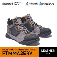 ราคา Timberland Men's BOULDER TRAIL Suede Fabric Panel Waterproof Hiking Boots รองเท้าผู้ชาย (FTMMA2ERV) (13687271934)
