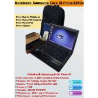 ราคา โน๊ตบุ๊คมือสอง ราคาถูก Notebook Samsung Intel Core i3 Ram 4G HDD 320G ฟรีของแถมใหม่4รายการ (18158149914)