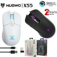 ราคา ⚡️กรุงเทพฯด่วน1ชั่วโมง⚡️ เมาส์เกมมิ่ง เมาส์ไร้สาย NUBWO X55 ARCADIA Wireless Macro Mouse เมาส์มาโคร ประกัน 2 ปี (16107802261)