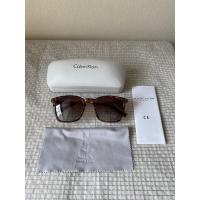 ราคา Calvin Klein Square Sunglasses เลนส์ polarized ของแท้ 100% สินค้าใหม่มือหนึ่ง สีกละ (7052726355)