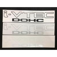 ราคา สติกเกอร์แต่งรถ i-VTEC DOHC ไม่สะท้อนแสง **หากต้องการซื้อคู่ ให้กดซื้อ 2 แผ่น** (4035099142)