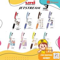 ราคา ลายใหม่ล่าสุด ปากกาลูกลื่น ยูนิ UNI JETSTREAM 3 ระบบ ลาย Disney Sanrio ขนาดหัว 0.5 MM Limited Edition ลิขสิทธิ์แท้ (1625696402)