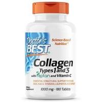ราคา Doctor's Best Collagen Types 1 and 3 with Peptan and Vitamin C 1,000 mg 180 Tablets (1427382865)