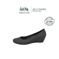 ราคา POLO CLUB รองเท้ายาง รุ่น P1915 สีดำ| รองเท้าคัทชูผู้หญิง รองเท้าหัวมน รองเท้าส้นเตารีด รองเท้าทำงานผู้หญิง รองเท้าลำลอง (8630003754)