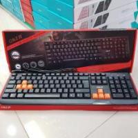 ราคา OKER Keyboard USB คีย์บอร์ด KB-318 . (1688049235)