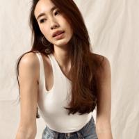 ราคา Felt.bkk Seoul tank top เสื้อไหล่เดียว ปาดไหล่ เปิดไหล่ข้างเดียว (14527073212)