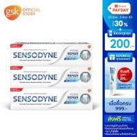 ราคา SENSODYNE TOOTHPASTE REPAIR & PROTECT WHITENING 100G REPAIR SENSITIVE TEETH X3 เซ็นโซดายน์ ยาสีฟัน สูตร รีแพร์ & โพรเทคท์ ไวท์เท (15384503816)