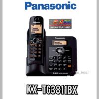 ราคา โทรศัพท์ไร้สาย สีดำ Panasonic KX-TG3811BXB ประกันศูนย์พานาโซนิค1ปี+ (7681919005)