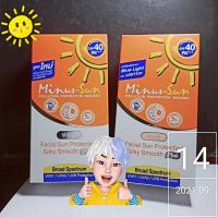 ราคา Exp.12/23ครีมกันแดด Minus Sun SPF 40 PA+++ facial sun protection ไมนัส ซัน เนื้อดุจใยไหมสำหรับผิวหน้าสีเนื้อ/สีขาว (30g) (2646434733)