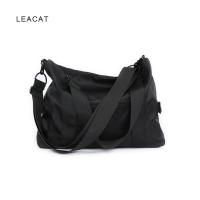 ราคา Leacat กระเป๋าถือ กระเป๋าสะพายไหล่ ผ้าไนล่อน ทรงโท้ท ขนาดใหญ่ จุของได้เยอะ น้ําหนักเบา สําหรับผู้ชาย (12719535297)