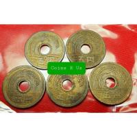 ราคา เหรียญต่างประเทศ ญี่ปุ่น 5 เยน (5 yen)เหรียญแห่งความโชคดี ราคาต่อเหรียญ คละปี ขนาด 22 มม. เก่าเหรียญรู เก่าเก็บ ผ่านใช้ (5656625115)