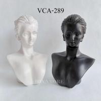 ราคา คอโชว์สร้อยเซรามิก คอรูปผู้หญิง (VCA-289) (6454481090)