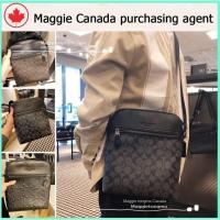 ราคา #Maggie Canada# ของแท้ 100% Coach 73336 กระเป๋าสะพายผู้ชาย / กระเป๋าสะพายข้างผู้ชาย / ประเภทธุรกิจ/เคาน์เตอร์ของแท้ (17528471478)