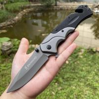 ราคา Browning 22cm มีดพับ มีดพก ใบมีด มีดเดินป่า มีดพับพกพา ความแข็งสูง อุปกรณ์เดินป่า Folding knife Camping Survival Tools (20619178125)