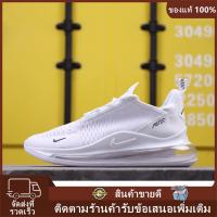 ราคา ของแท้ จัดส่งฟรี Nike Air Max 720 รองเท้าวิ่งเบาะลม รองเท้ากีฬา (ขาว) (5149644609)