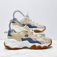 ราคา รองเท้ามือสอง แบรนด์แท้ Skechers D'Lites 3 / Size 37.5-24.5 ( 39 ใส่ได้ ) (21567396547)