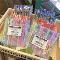ราคา ปากกาสไตล์ Muji ปากกาเจล แพค 10 แท่ง (20632500793)