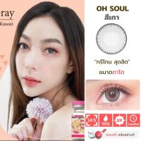 ราคา Oh Soul Gray (ตาโต) คอนแทคเลนส์ Kitty Kawaii (7705942575)
