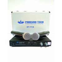 ราคา Proeuro Tech ไมค์ลอยคู่ UHF PROEURO TECH รุ่น ET-111A (1783850745)