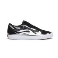 ราคา VANS OLD SKOOL (FLAME) BLACK/WHITE รองเท้าแวนส์ แวนส์แท้ โอลสคูล แวนส์ลายไฟ (21865641146)
