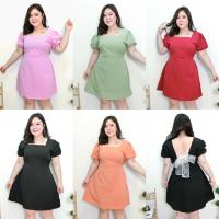 ราคา เดรสสาวอวบ ชุดคนอ้วน เดรสไซส์ใหญ่ อก 42-50” เดรสแฟชั่น ชุดสาวอวบอ้วน เดรสผูกหลัง ชุดไซส์ใหญ่ สาวอวบใส่ได้ (17884035365)