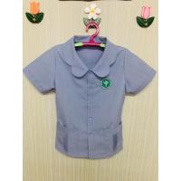 ราคา เสื้อฟ้าสาธารณสุข เสื้อผู้หญิงคอปกหยัก เสื้อกาวน์ เสื้อยูนิฟอร์ม เสื้อปักตรากระทรวง เสื้อทำงาน โรงพยาบาล รพ.สต. อนามัย (5180068674)