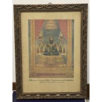 ราคา ภาพพิมพ์เก่าพระพุทธมหามณีรัตนปฎิมากรแก้วมรกต พร้อมกรอบ (19060726488)