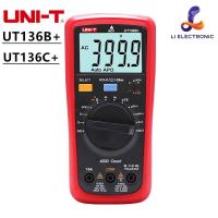 ราคา UNI-T Digital Multimeter UT136B+ UT136C+ AC DC Voltage Current Ohm Diode Cap Hz of Test Diode Multimeter (4209912604)