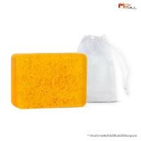 ราคา [1 ก้อน] YURA Beauty Facial Collagen plus gold Soap ยูร่า สบู่คอลลาเจนทองคำ ขนาด 100 กรัม (18513854725)