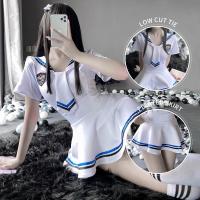 ราคา seyouagain sexy cosplay ชุดคอสเพลย์ ชุดกะลาสีนักเรียนญี่ปุ่นสุดเซ็กซี่ (11341158854)