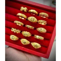 ราคา แหวนทองคำแท้ 96.5% ครึ่งสลึง มีใบรับประกัน (10221278758)
