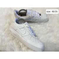 ราคา แท้ มือสอง Nike Air Force 1 size : 40/25 สภาพดีมาก พื้นเต็มๆ ซอฟเดิมๆ แท้ๆๆๆ (18770813896)