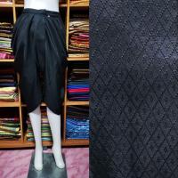 ราคา โจงกระเบนสำเร็จรูปสีดำทอลายลูกแก้วซิป/ตะขอ/ยางยืด (4461109498)