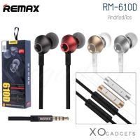 ราคา REMAX RM-610D หูฟังสมอร์ทอค เสียงดี แบบ in ear หูฟังREMAX หูฟัง (966849245)