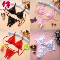 ราคา #511 ชุดชั้นใน+กางเกงชั้นใน จีสตริงลูกไม้เซ็กซี่ เปิดเป้า ซีทรู (10412660784)