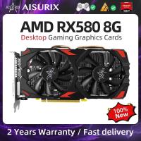 ราคา AISURIX การ์ดจอ RX580 8GB 256Bit 2048SP GPU GDDR5กราฟฟิคการ์ด (23808323144)