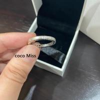 ราคา ใหม่! Pandora แหวนเงินแท้ เกรด s925 รูปโลโก้หัวใจ (22813344320)