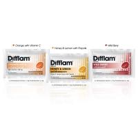 ราคา DIFFLAM LOZENGE ดิฟแฟลม เม็ดอมบรรเทาอาการเจ็บคอ ดิฟแฟลม 8 เม็ด (รสไวล์ดเบอรรี่, รสส้ม+วิตามินซี และ รสน้ำผึ้ง+มะนาว) (13383628797)