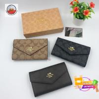 ราคา กระเป๋าสตางค์ผู้หญิง กระเป๋าตังโค้ช หน้าจุดหมาย 6นิ้ว (12523740398)