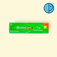 ราคา BEROCCA PERFORMANCE บีรอคคา เพอร์ฟอร์มานซ์ รสส้มวิตามินเม็ดฟู่ละลายน้ำ ขนาด 15 เม็ด (23703078217)