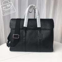 ราคา สินค้าสวยงามของแท้ COACH 58097 ใหม่ของผู้ชายสบาย ๆ กระเป๋าเอกสารสีดำ (9525335028)