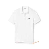 ราคา Lacoste ลาคอสท์ เสื้อโปโลแขนสั้น men polo shirt เสื้อโปโล ผ้าฝ้าย สีขาว สําหรับผู้ชาย (21971686776)