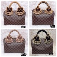 ราคา ไหมหุ้มหูกระเป๋า LV Speedy 25,30,35,40 หรือรุ่นอื่นๆ ขนาด 10*2 นิ้ว (งานพรีออเดอร์) (15148013444)