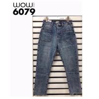 ราคา กางเกงยีนส์ทรงบอย รุ่นกระเป๋าหน้า ป้าย WOW (1893108004)