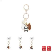 ราคา MINISO พวงกุญแจห้อยกระเป๋า ลาย We Bare Bears (สุ่มคละลายส่ง) (12251602994)